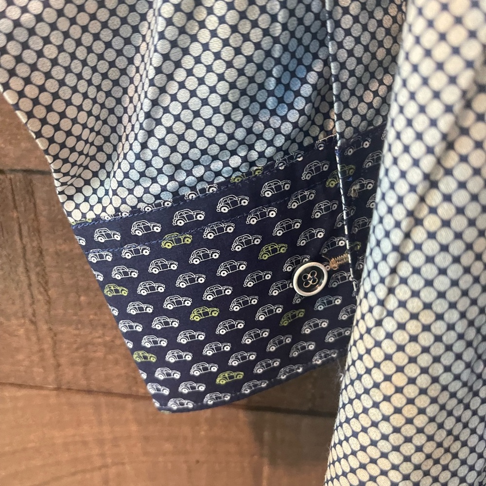 BUGATCHI - Long Sleeve Dress Shirt - Picture 3 of 4